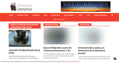 Desktop Screenshot of desafiosliterarios.com